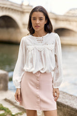 Blouse écrue - Brany