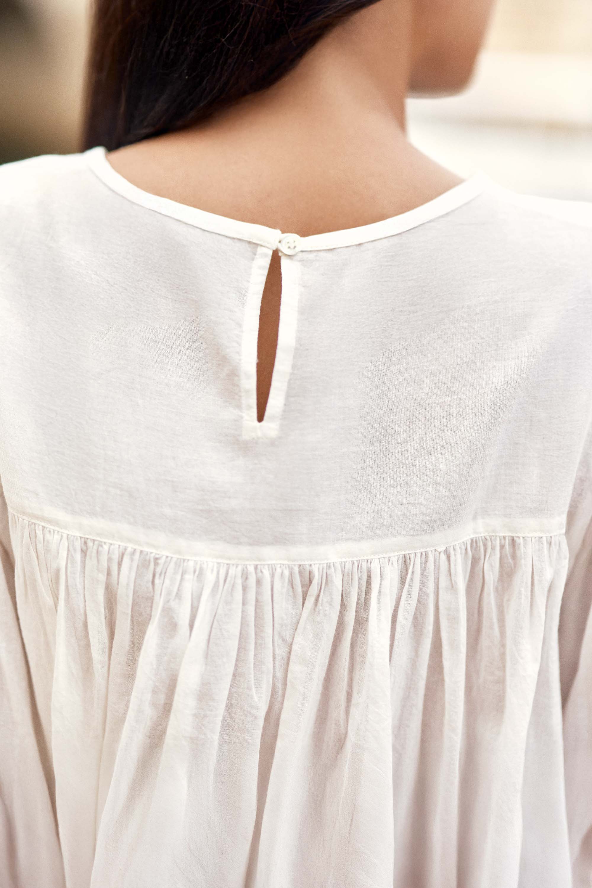 Blouse écrue - Brany