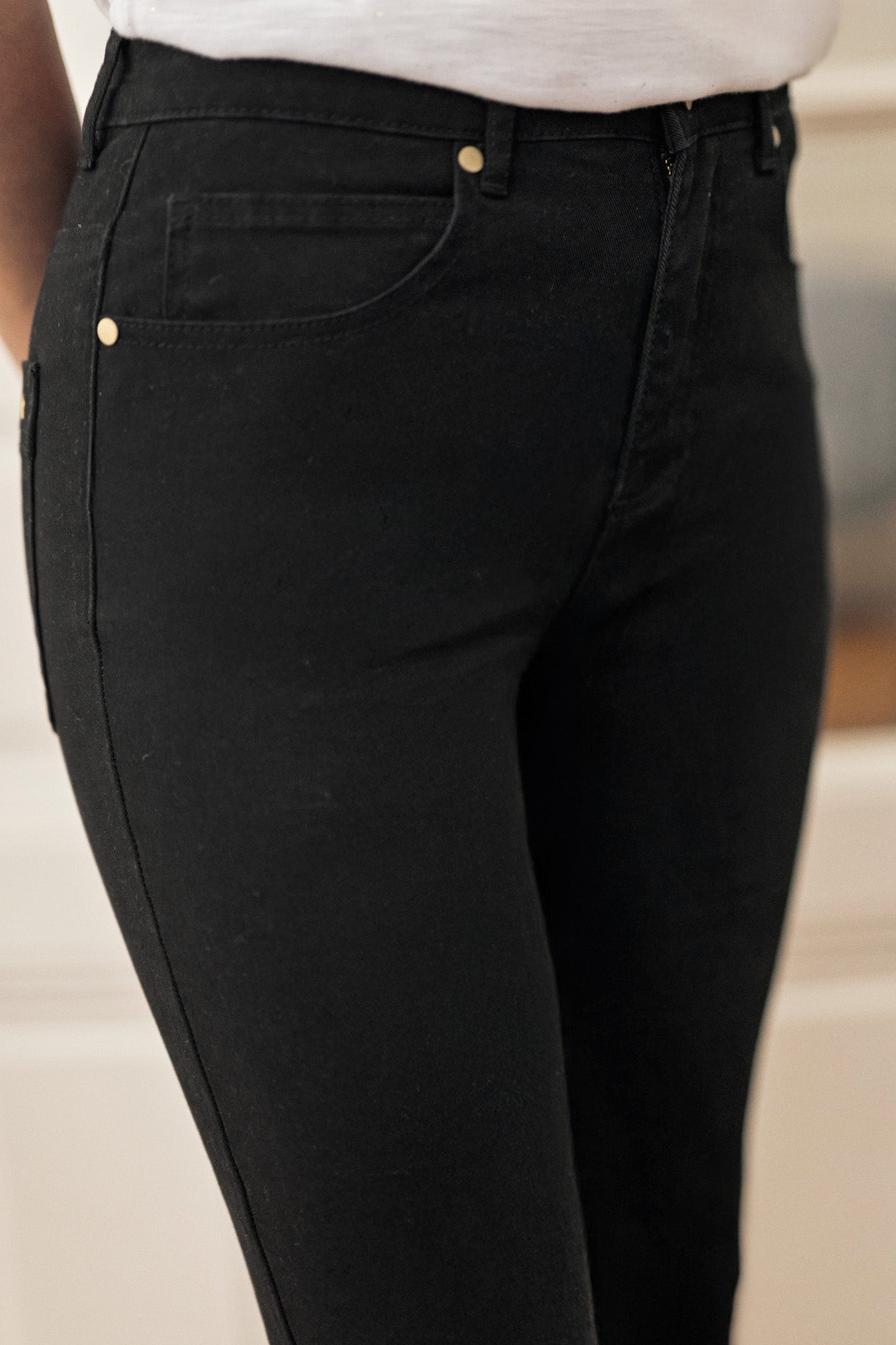 Jean droit noir - Brieg