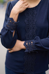 Blouse marine - Briella