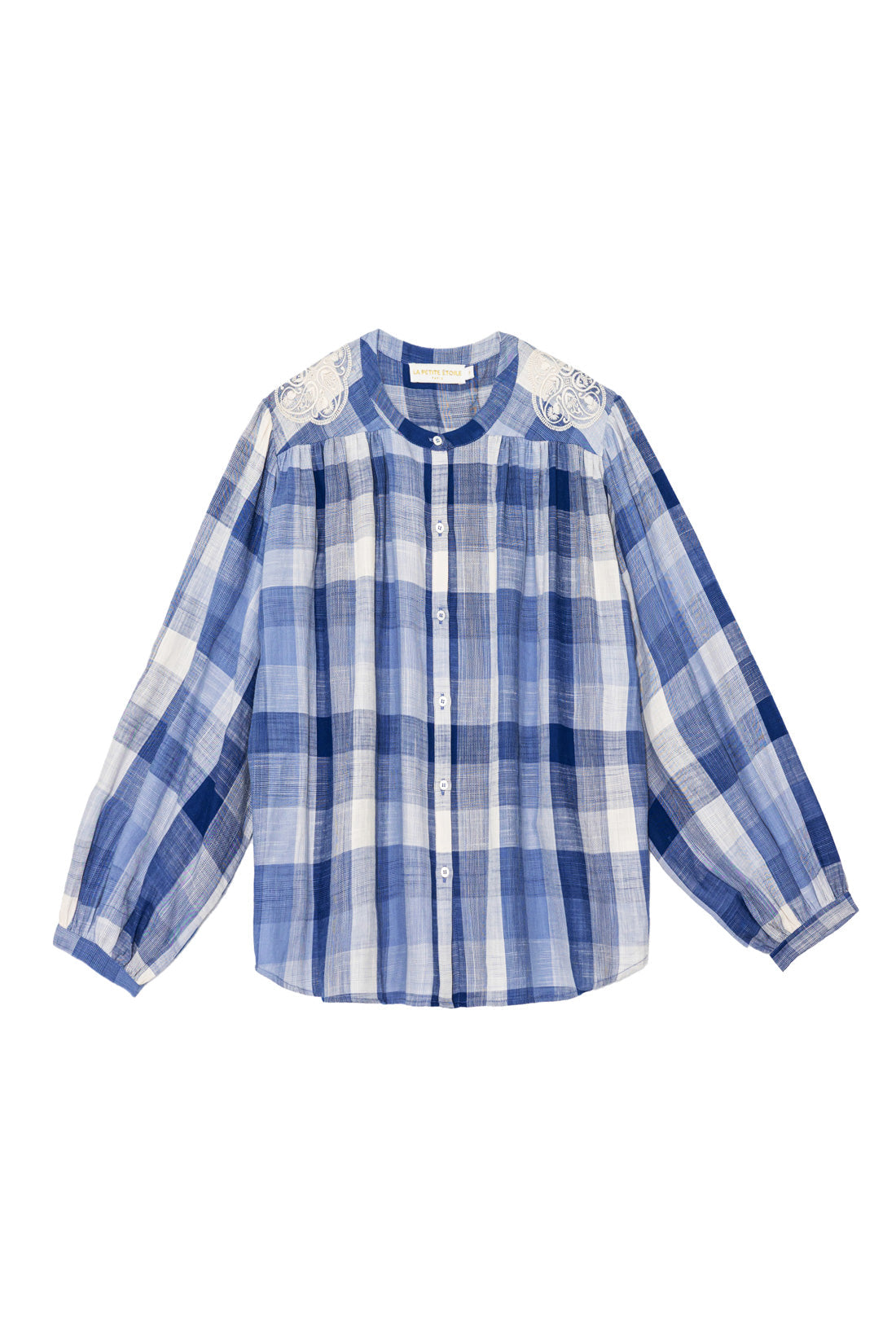 Blouse bleue - Brinda