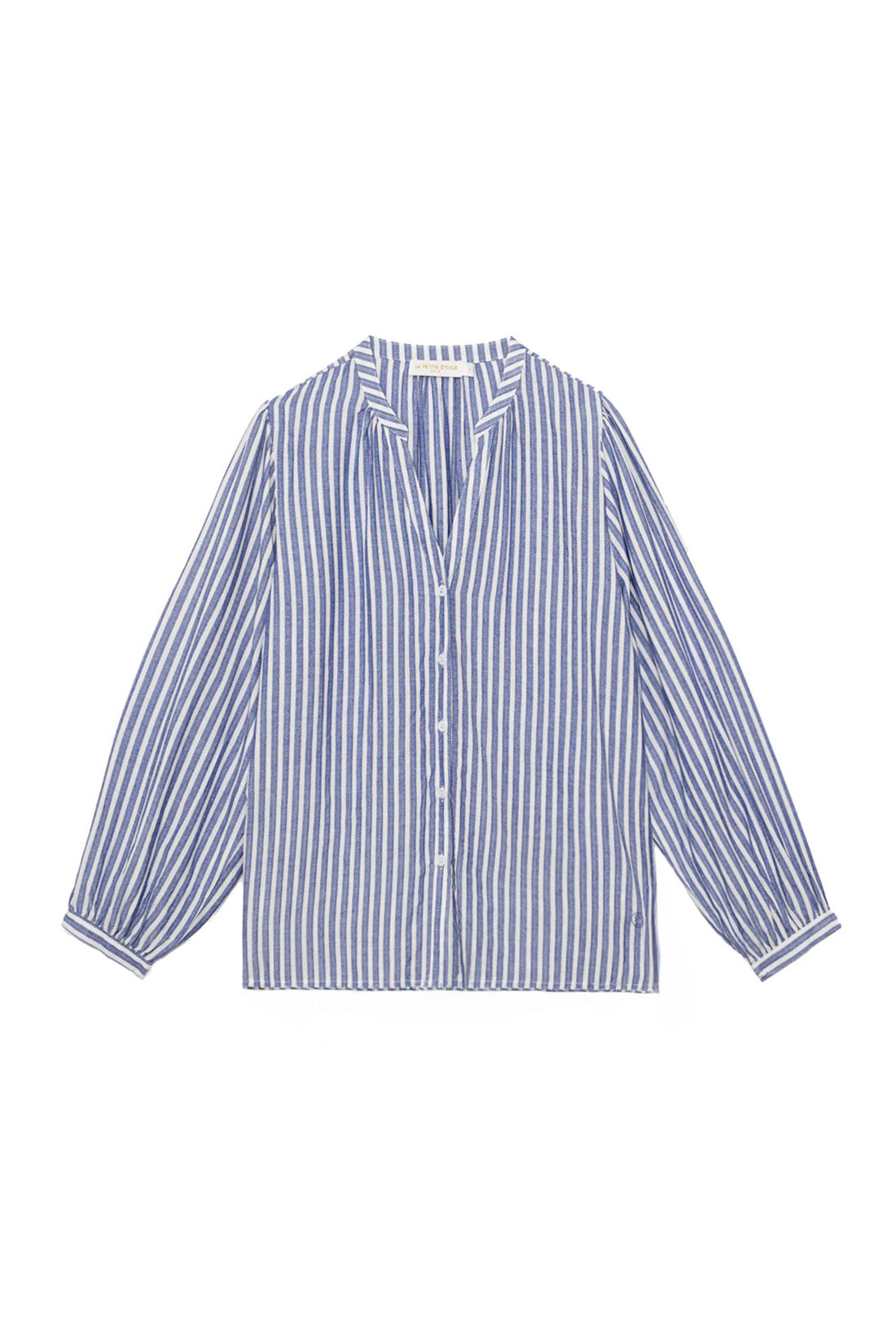 Blouse écru/bleu - Caisy