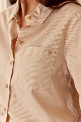 Chemisier beige - Carla