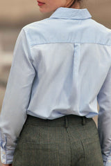 Chemisier bleu - Carla