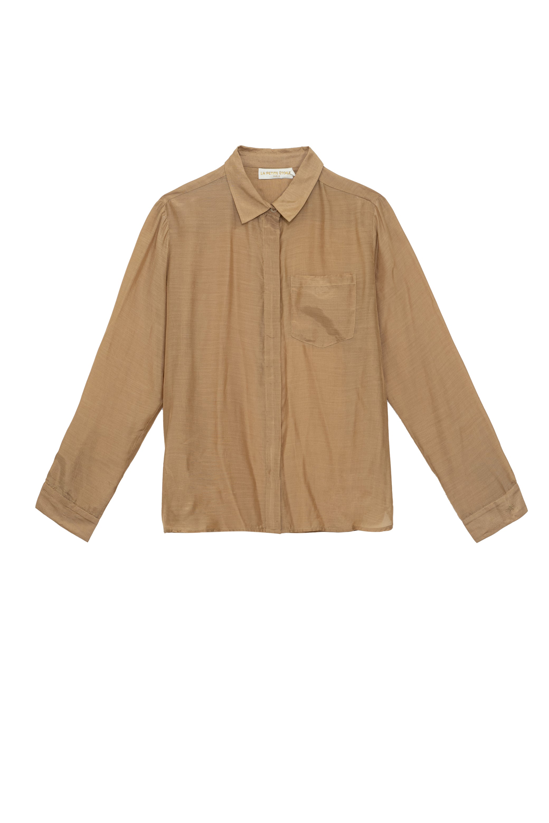 Chemisier camel - Carlita