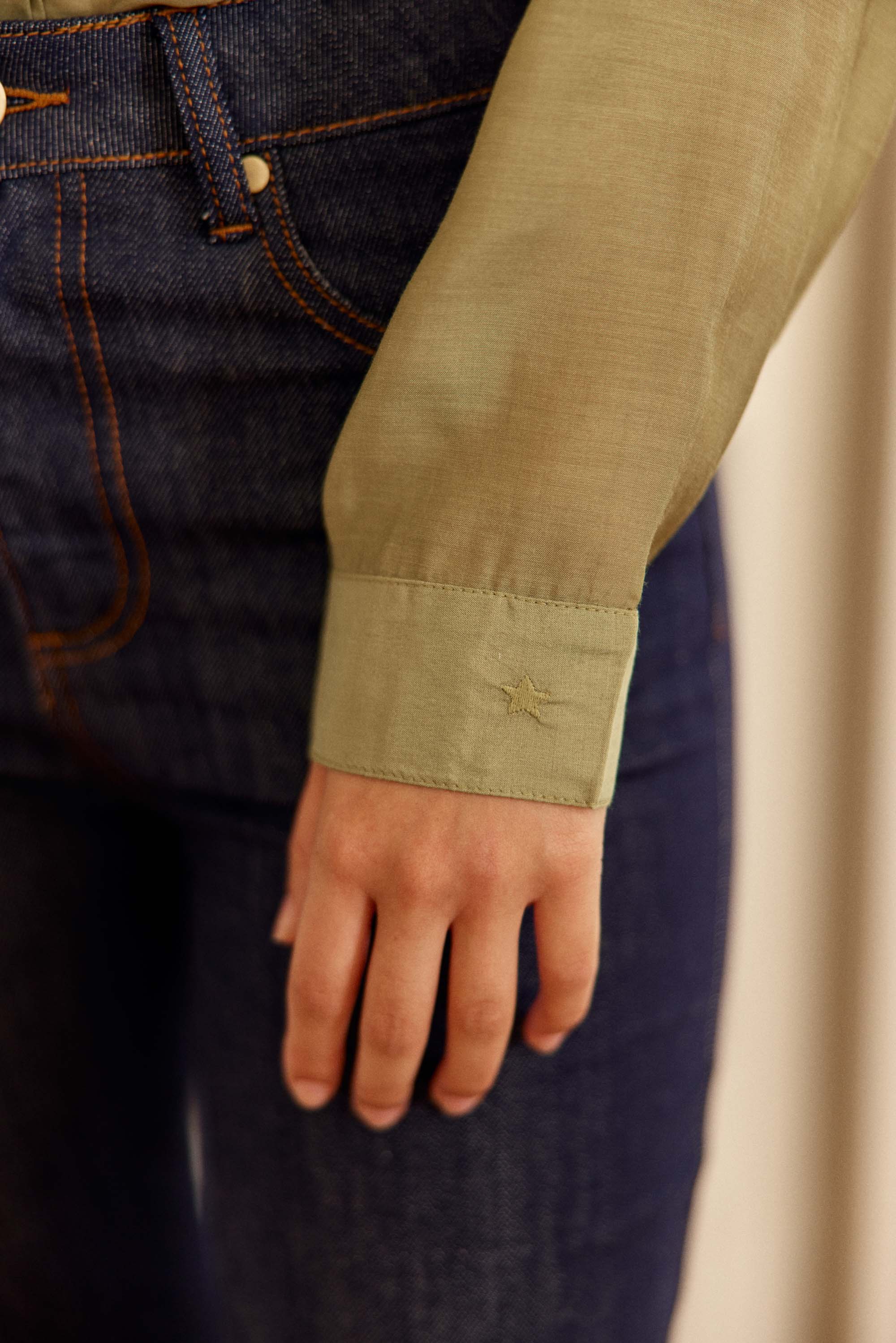 Chemisier kaki - Carlita