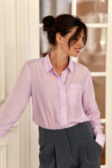 Chemisier parme - Carlita
