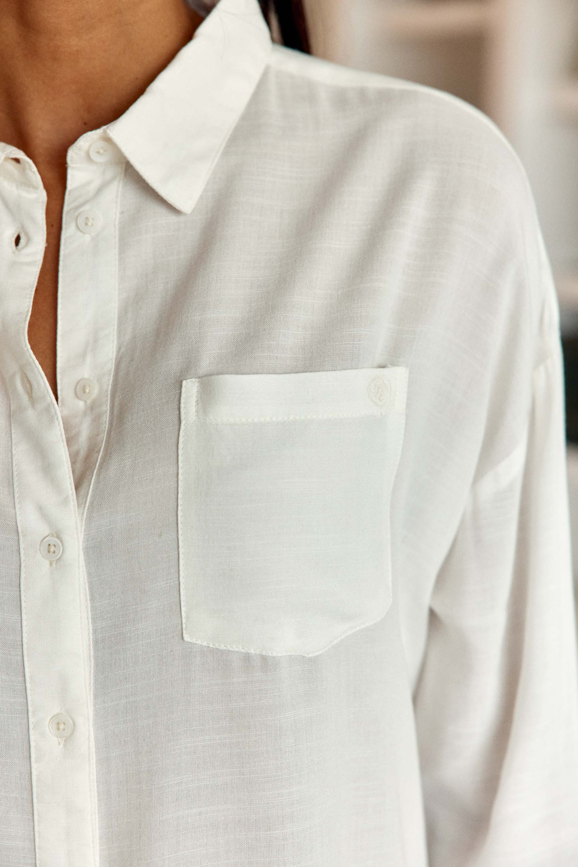 Chemisier ecru - Chanice