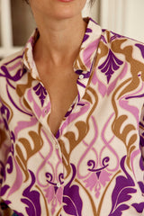 Chemisier violet - Claria