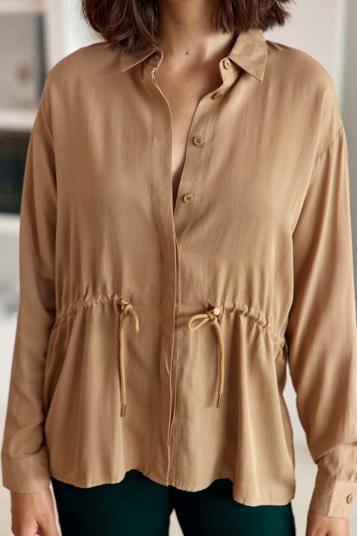 Chemisier beige - Claris