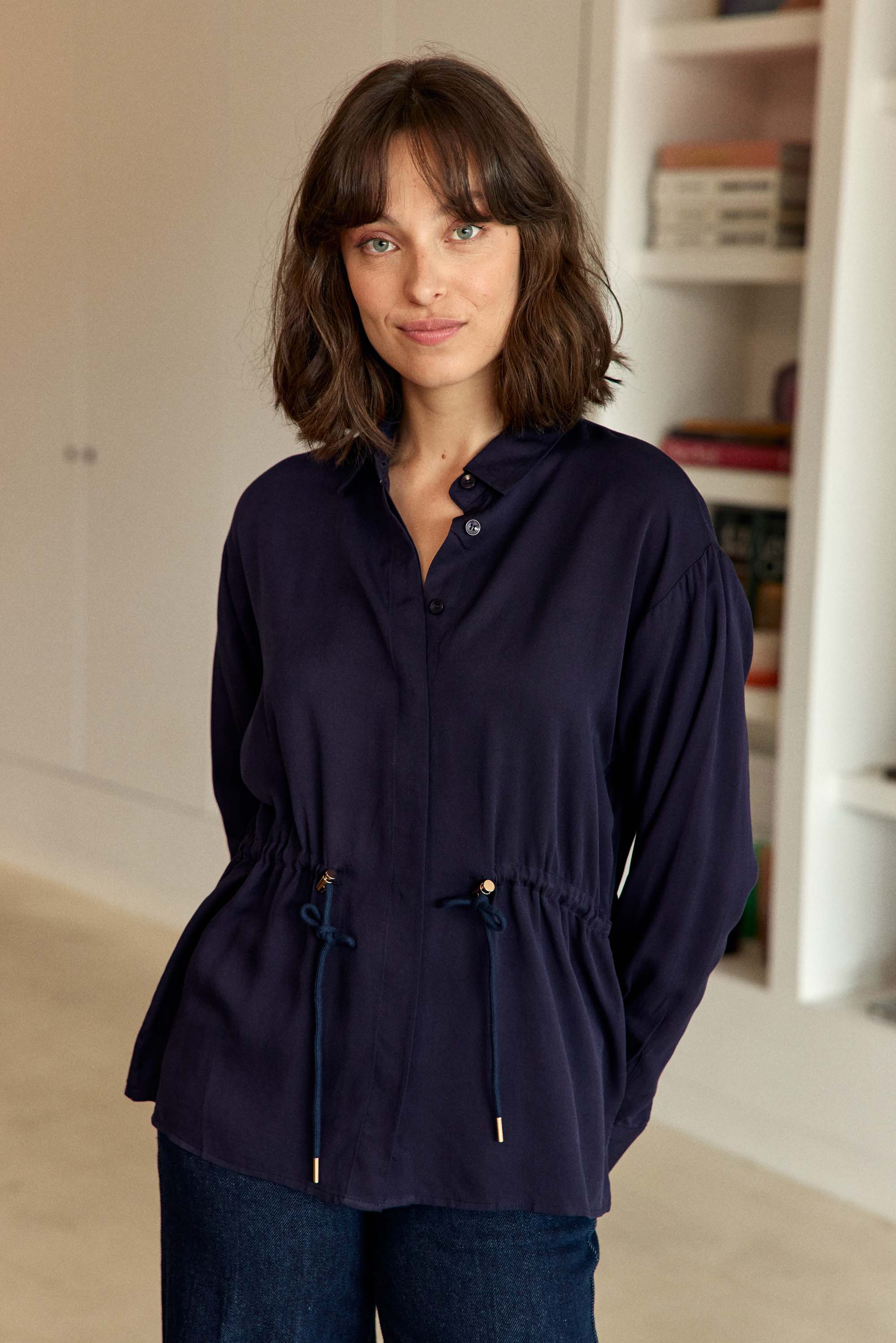 Chemisier marine - Claris