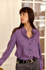 Chemisier parme - Clem