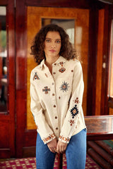 Veste chemise ecru - Clems