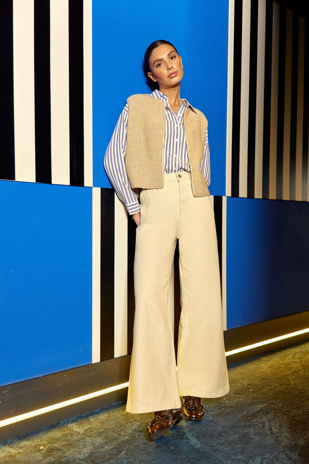 Gilet sans manches beige - Crea