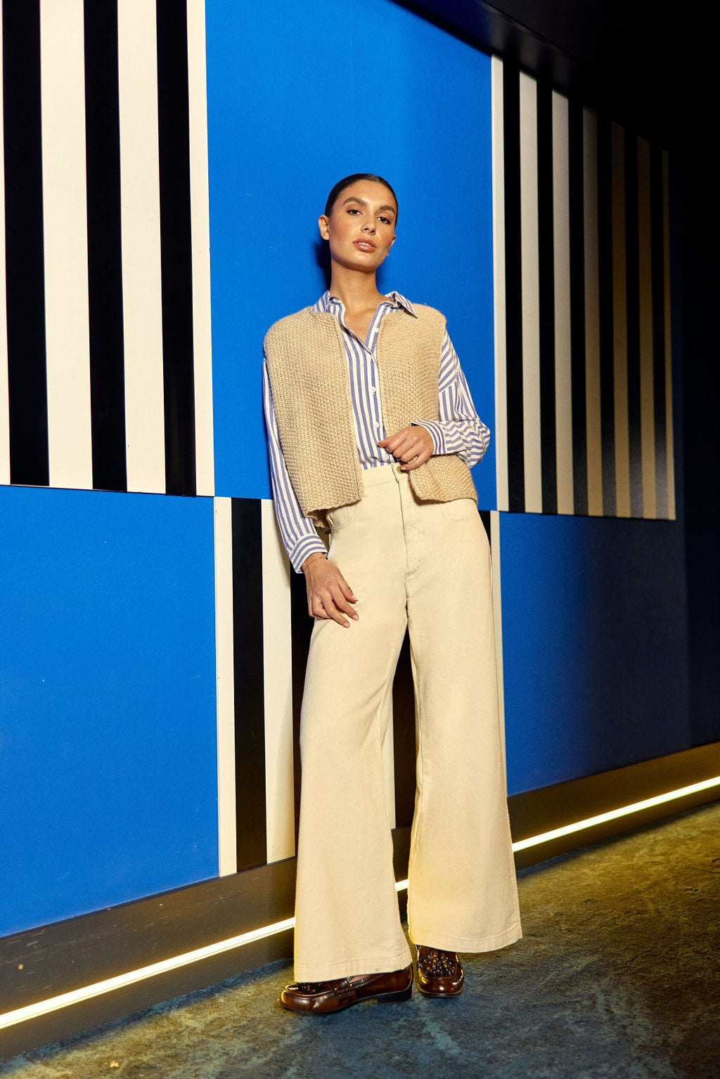 Gilet sans manches beige - Crea