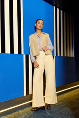 Gilet sans manches beige - Crea