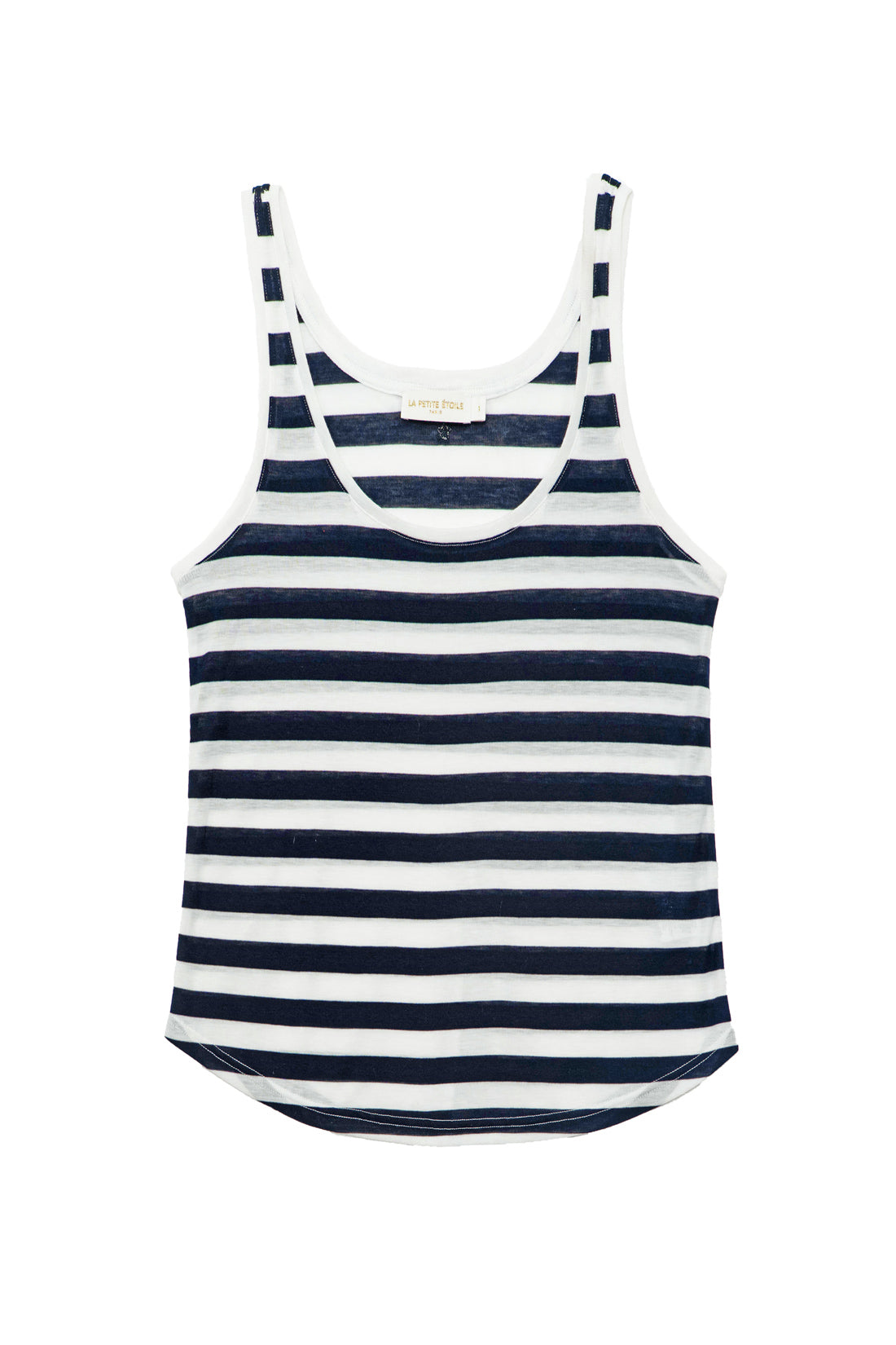 Débardeur écru/marine - Diane
