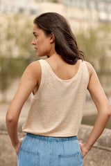 Débardeur beige - Diane
