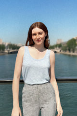 Débardeur bleu - Diane