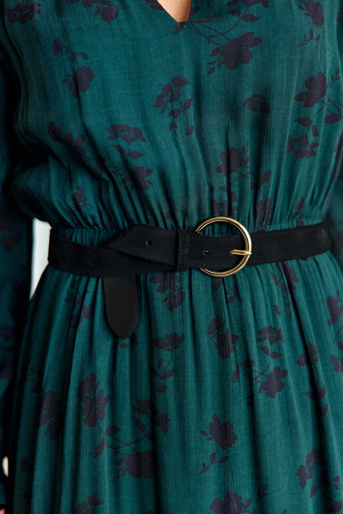 Ceinture cuir noir - Dixon