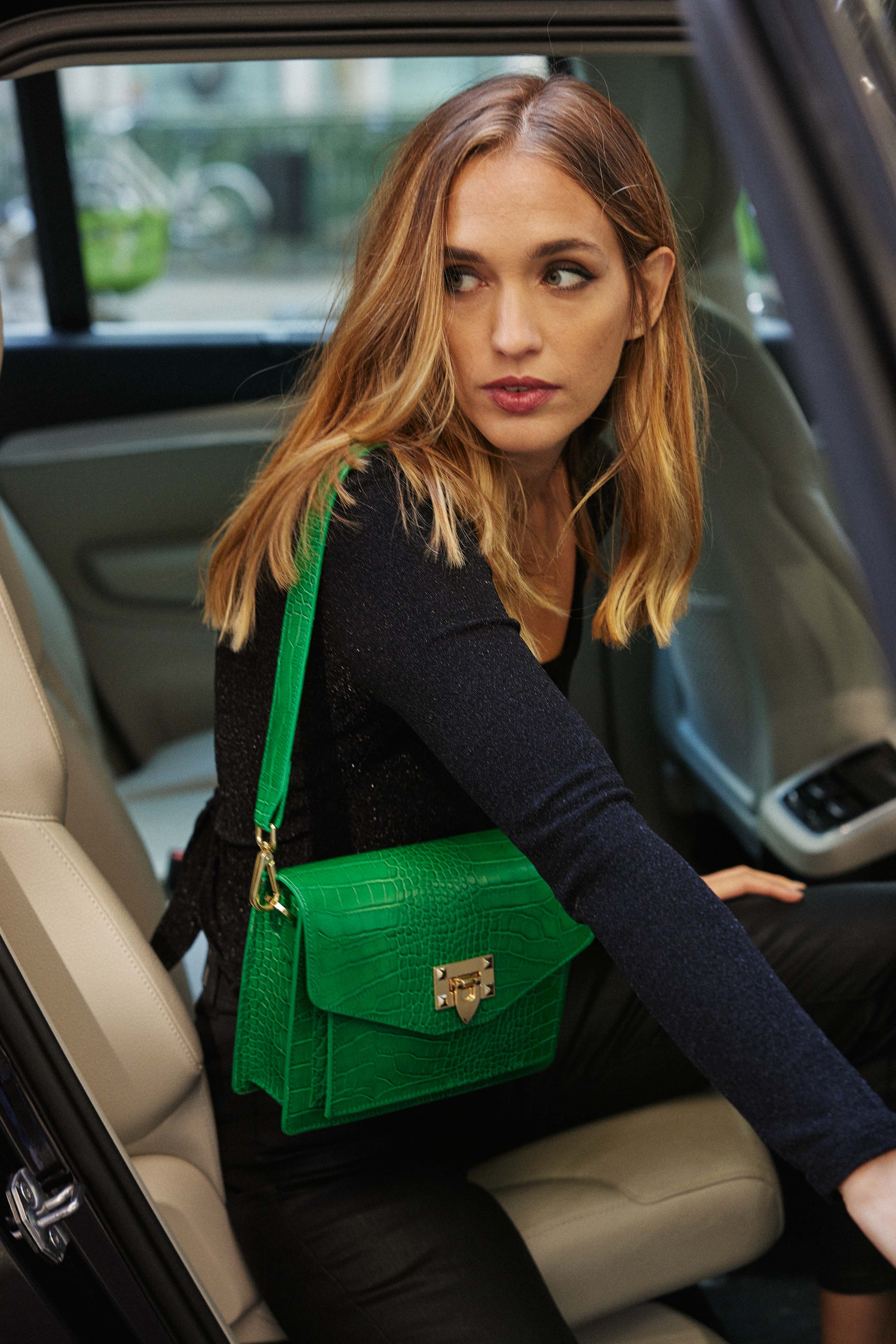 Sac cartable vert - East