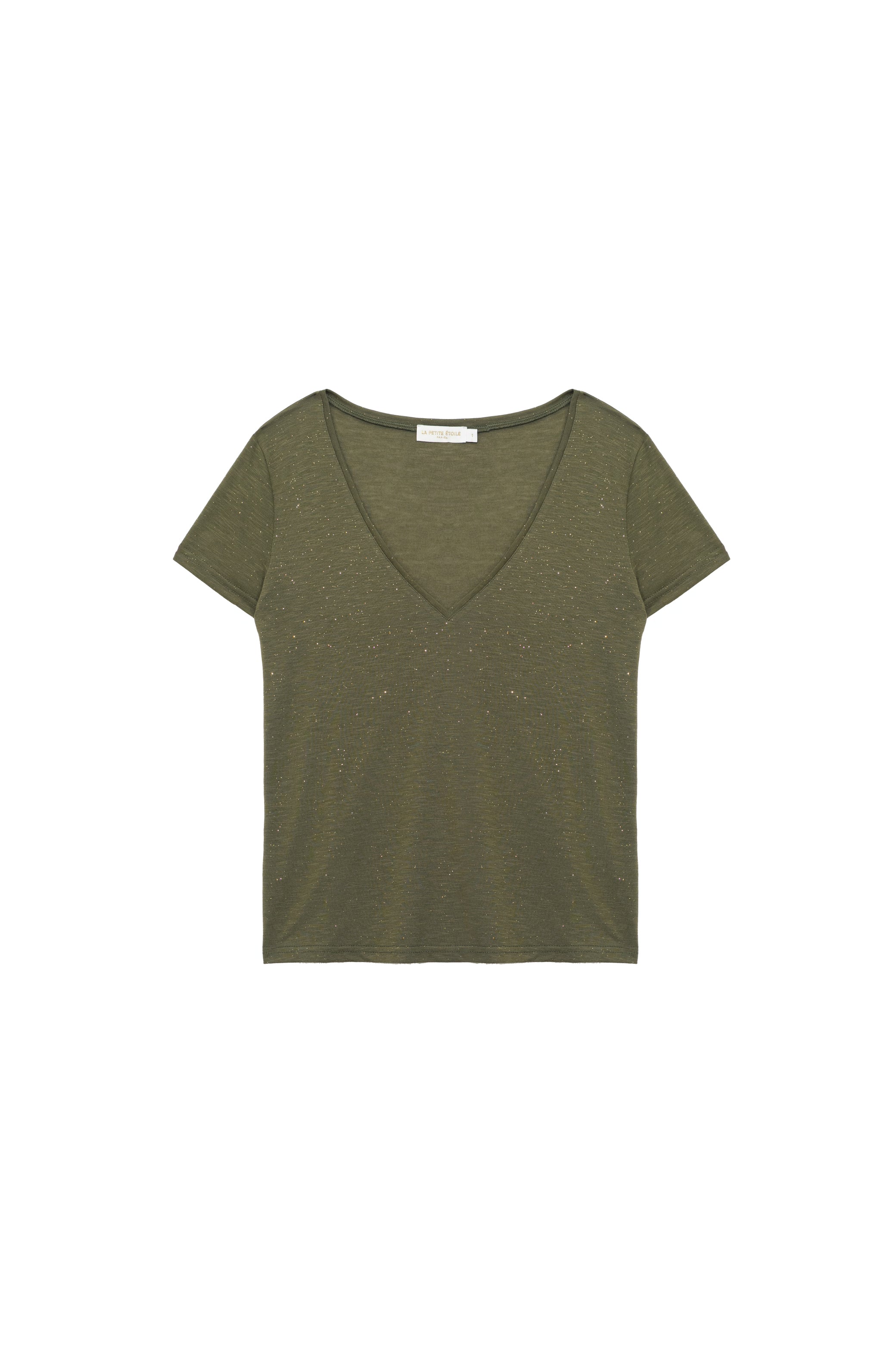 T-shirt kaki - Elvie