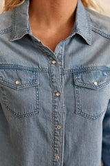 Chemisier en denim - Erila