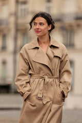 Trench long beige - Farago