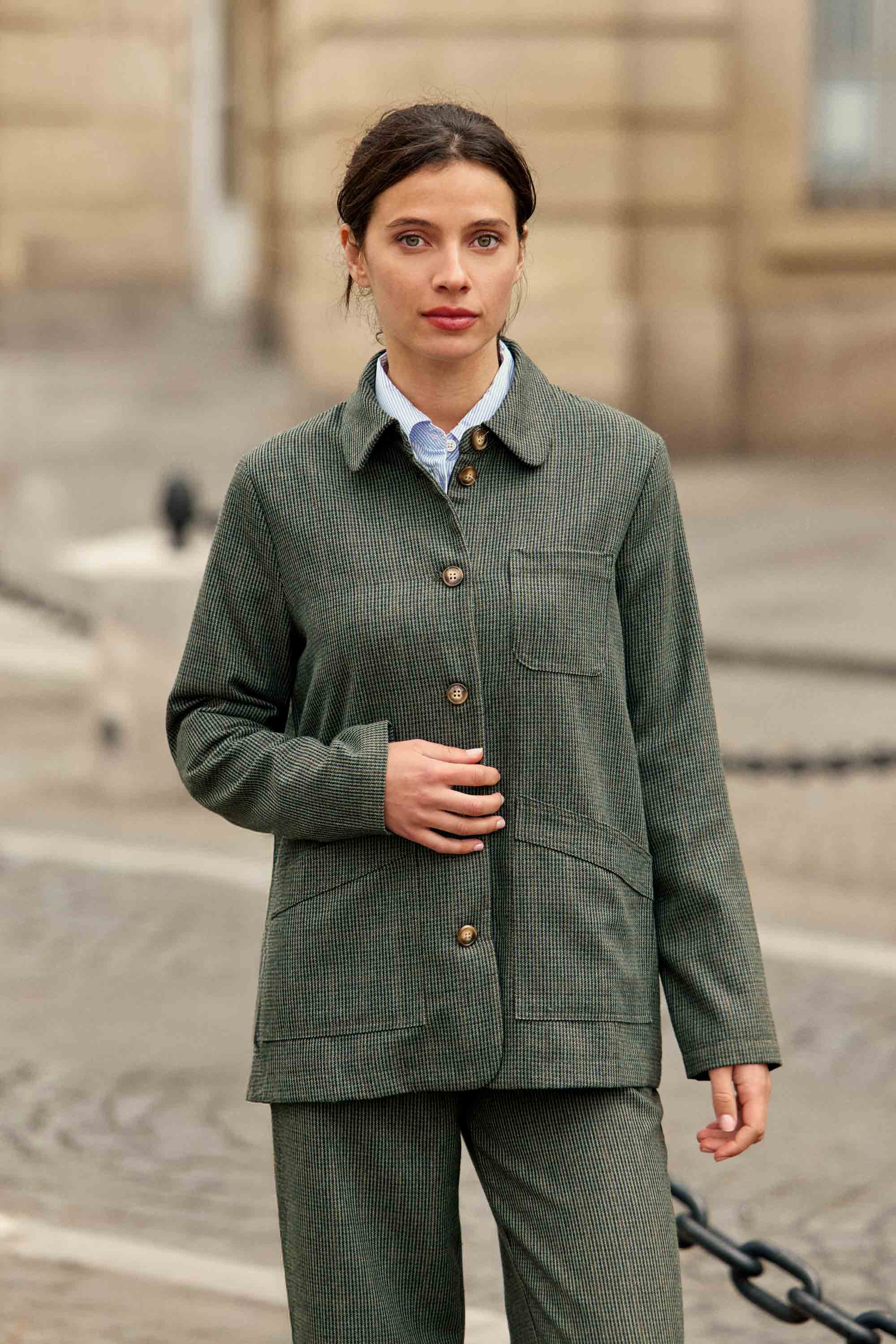 Veste kaki - Faulina