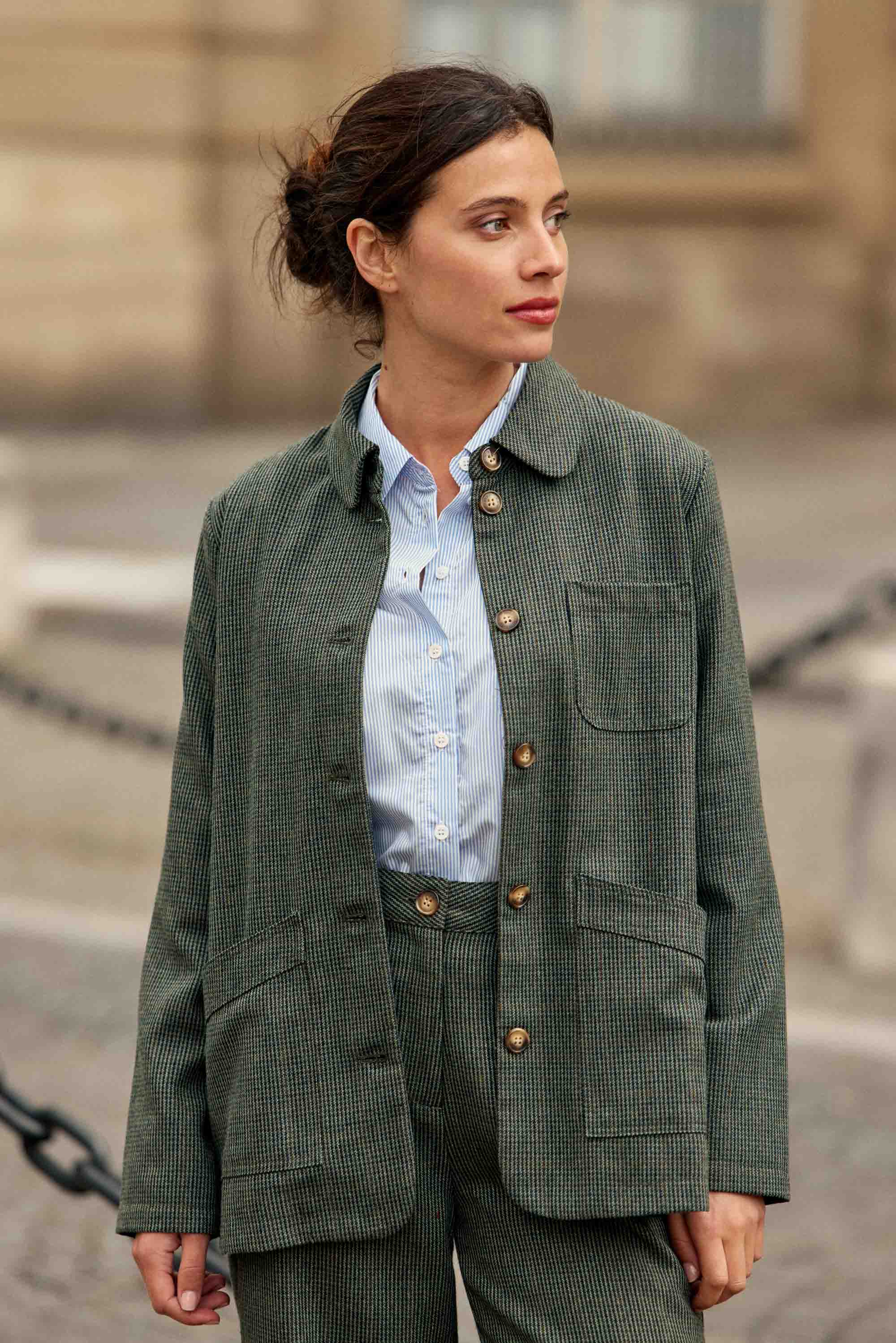 Veste kaki - Faulina