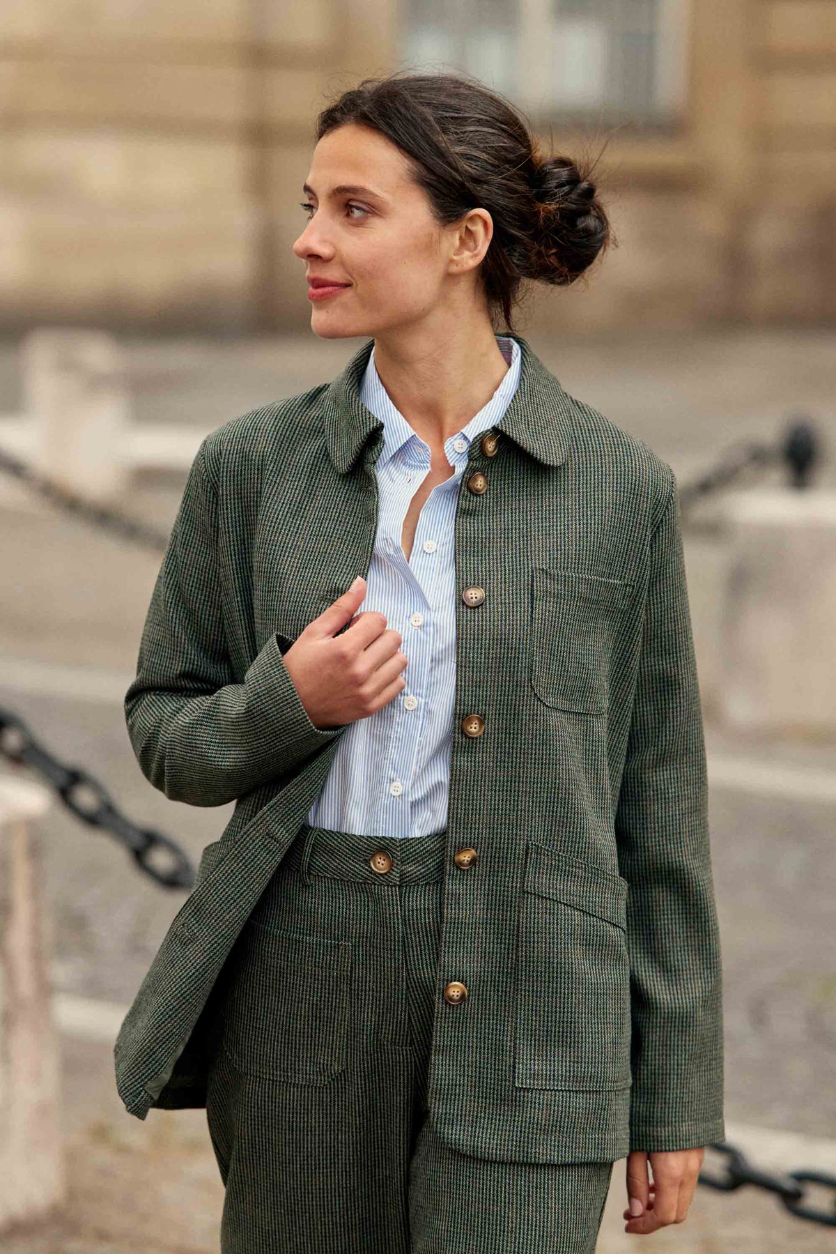 Veste kaki - Faulina