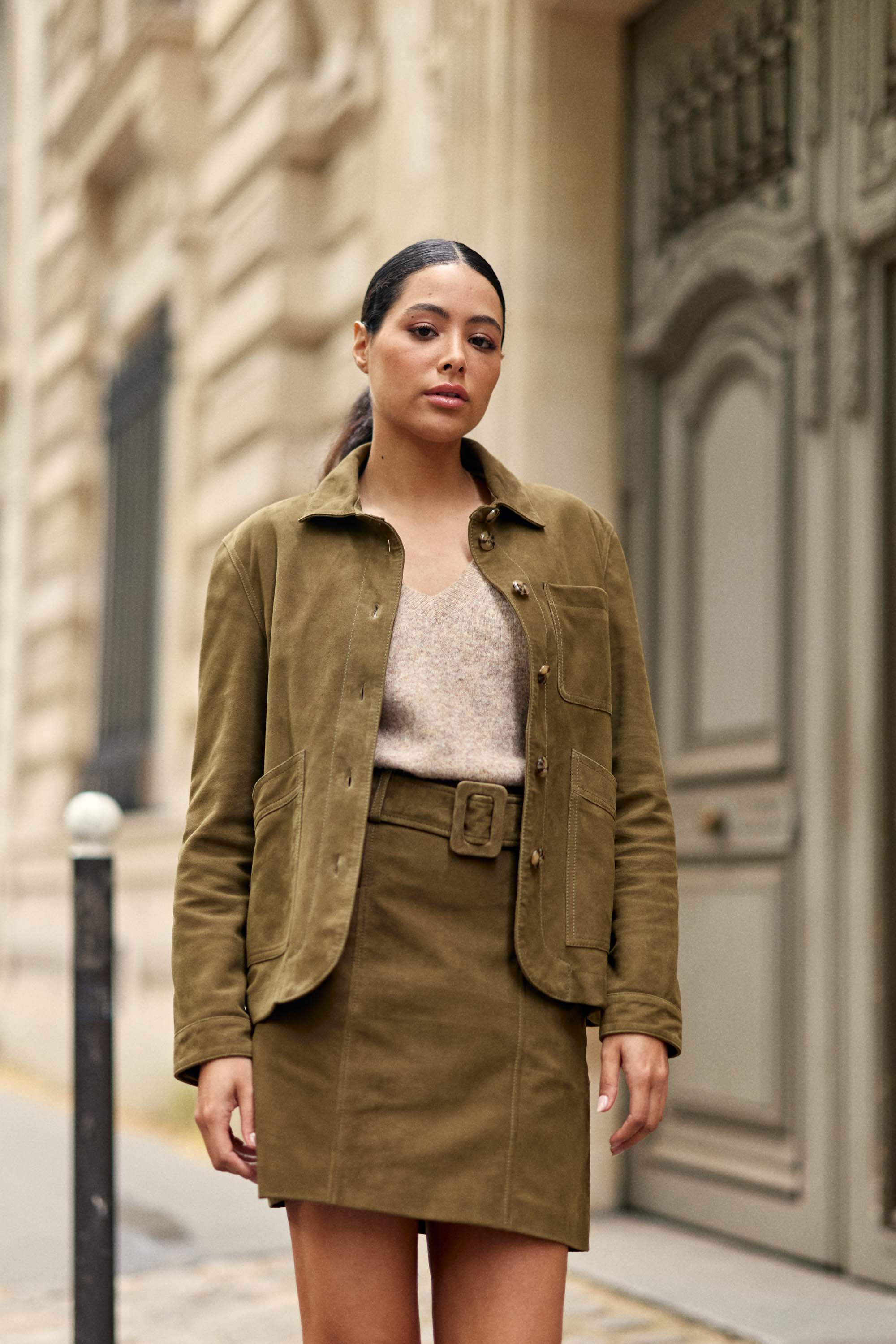 Veste kaki - Fauline