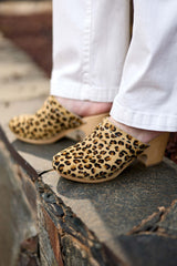 Sabots cuir léopard - Gabriel