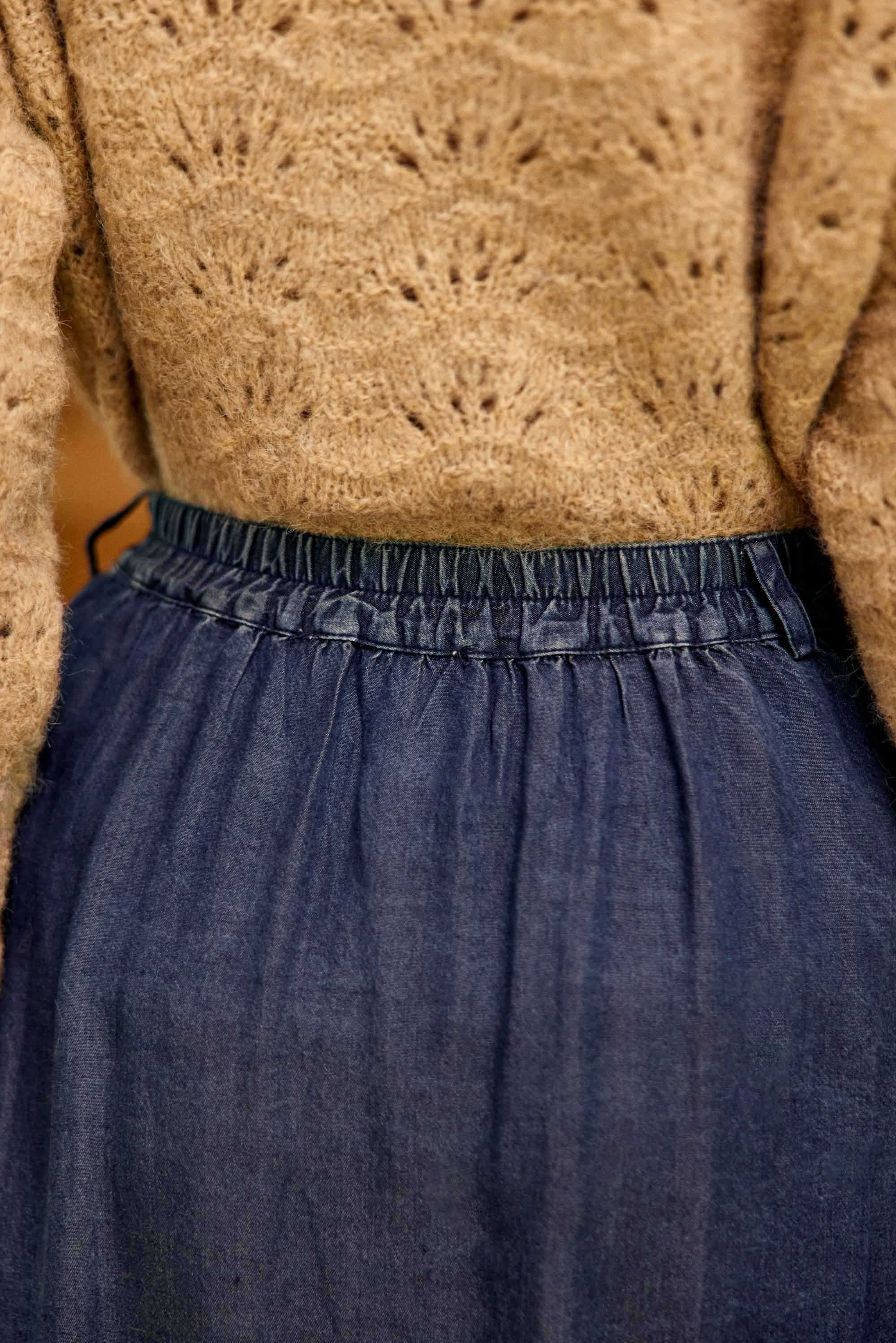 Jupe midi wash - Jael