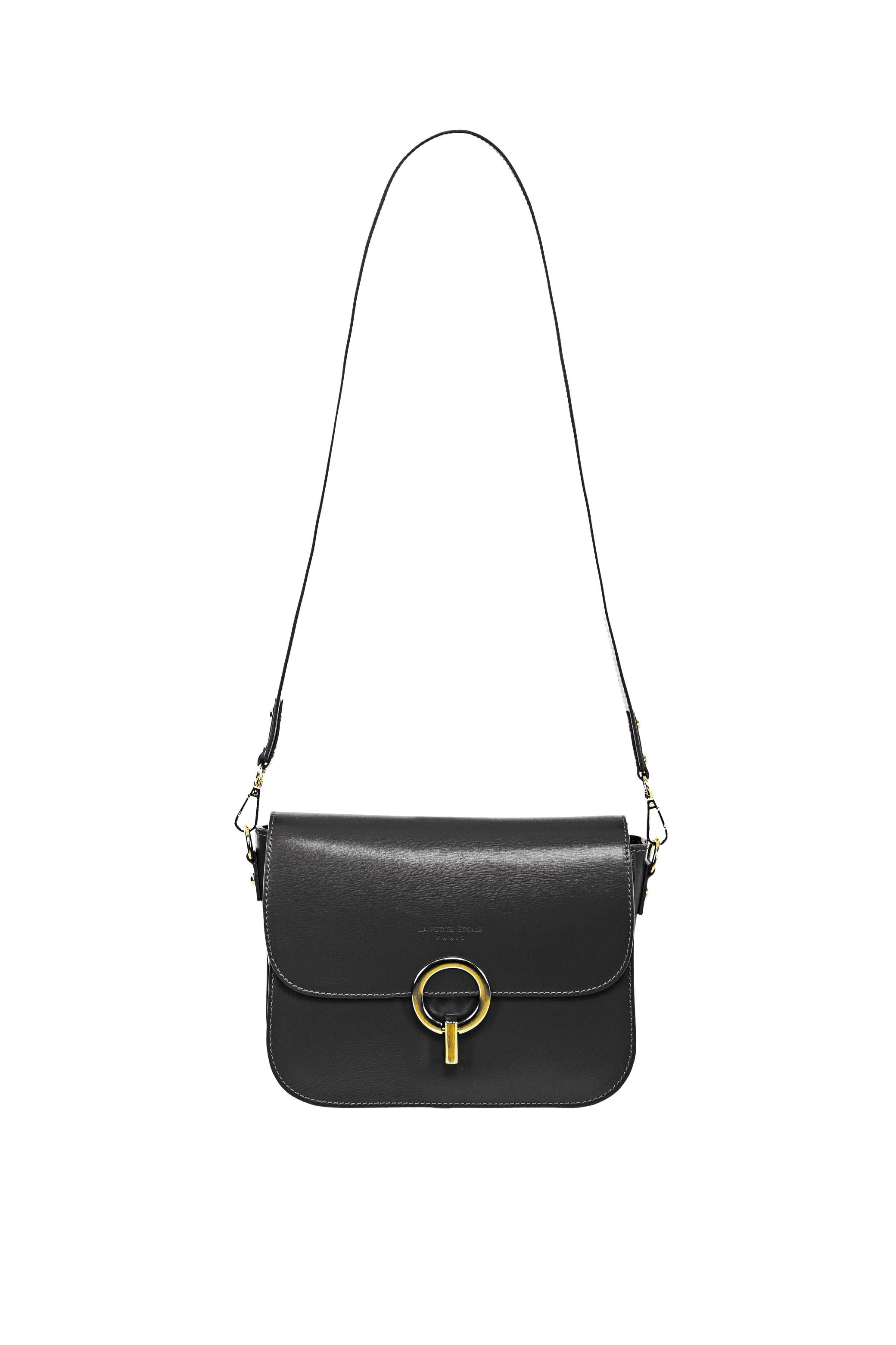 Sac en cuir noir - James