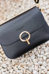 Sac en cuir noir - James