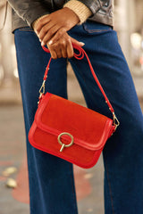 Sac en cuir rouge - James