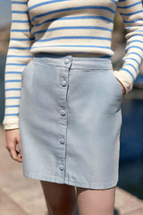 Jupe courte ciel - Jamie