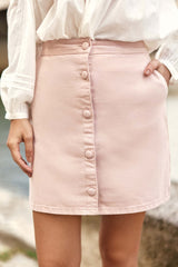 Jupe courte rose - Jamie