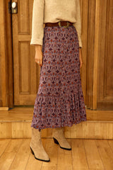 Jupe cachemire - Jeanny