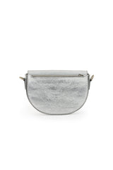 Sac en cuir argenté - Jim