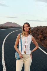 Sac en cuir denim - Jim