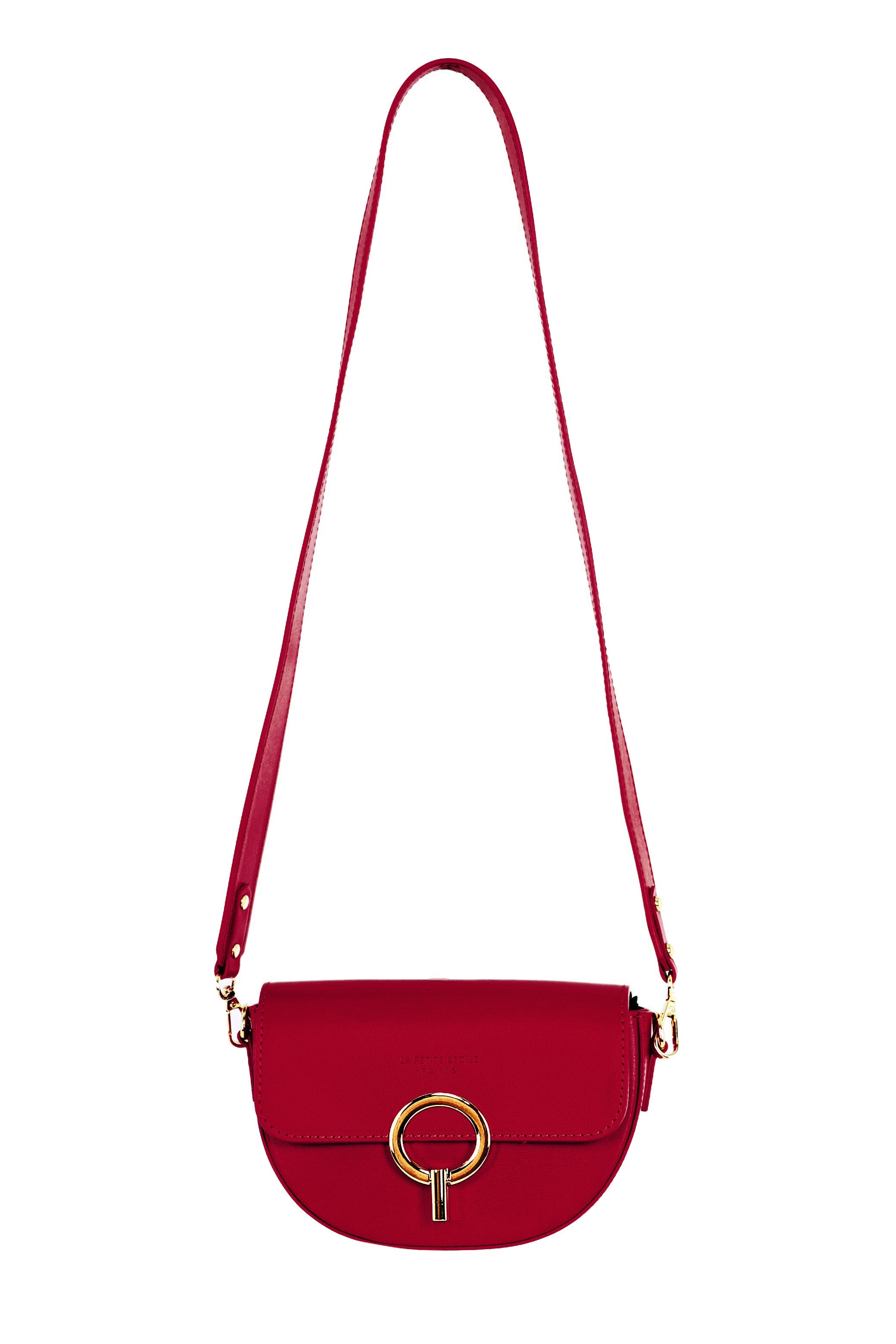Sac en cuir rouge - Jim