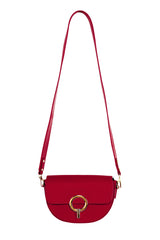 Sac en cuir rouge - Jim