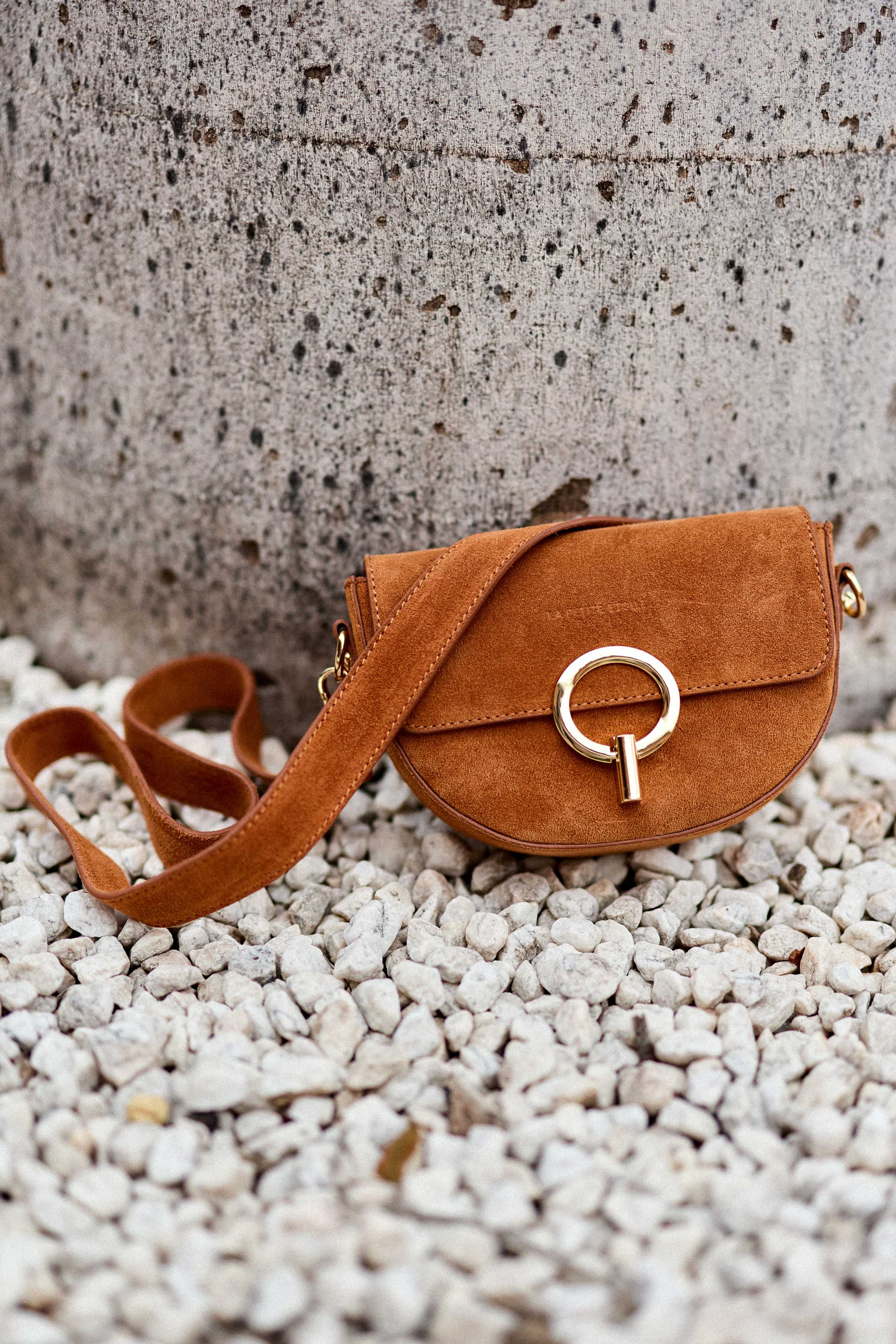 Sac en cuir camel - Jim
