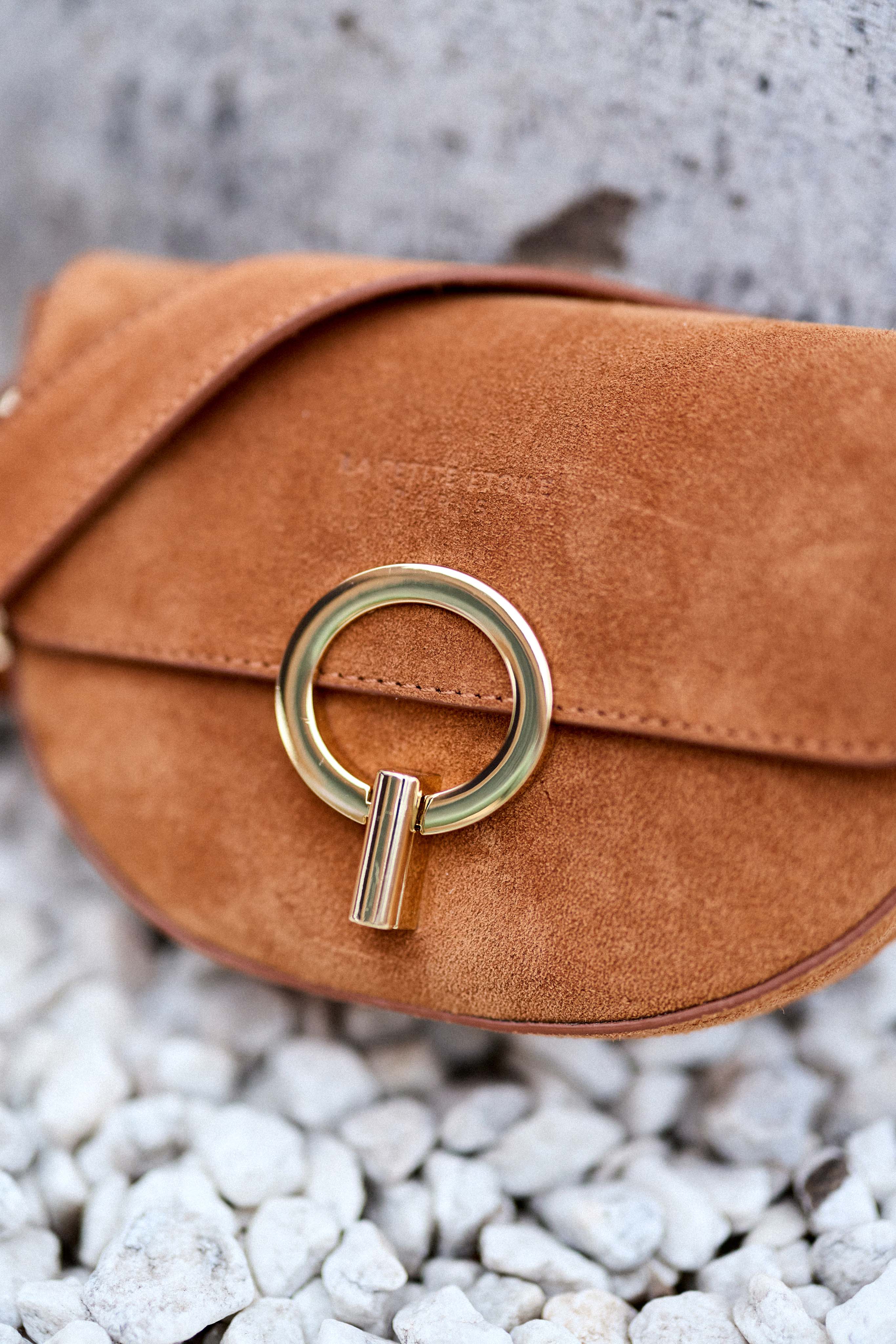 Sac en cuir camel - Jim