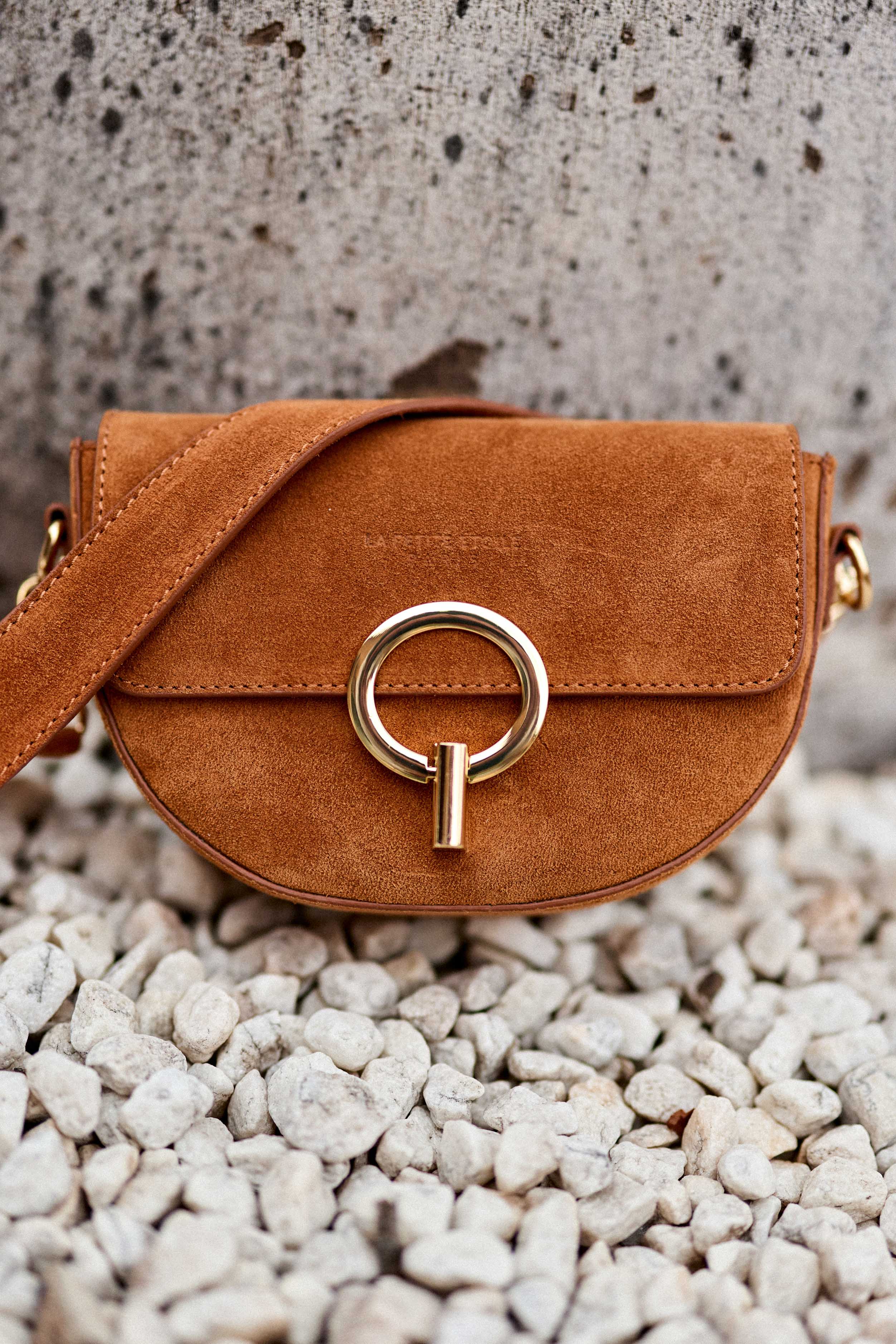 Sac en cuir camel - Jim