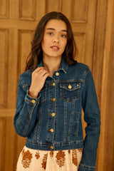 Veste denim wash - Jolie