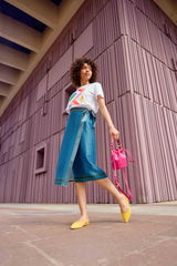 Jupe midi geo - Judy