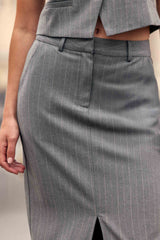 Jupe midi grise - Julan